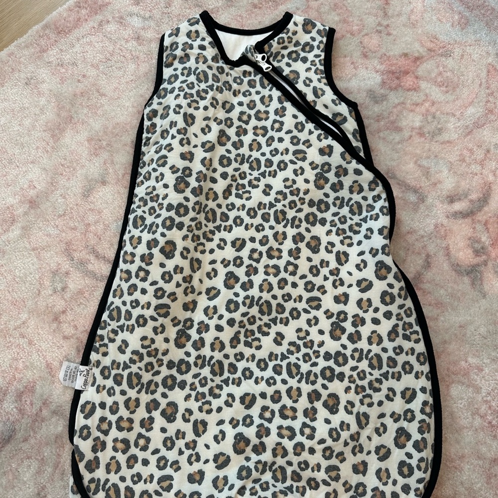 Leopard Print Sleep Sack for Kids